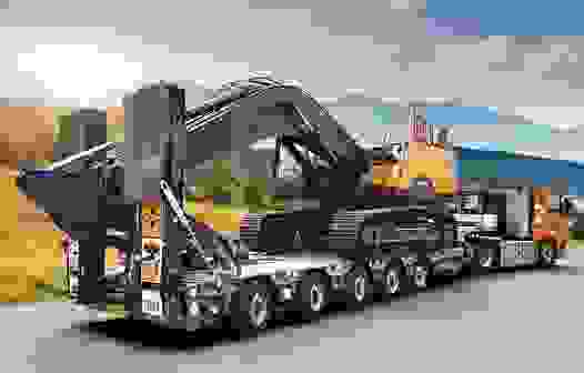 Негабаритная перевозка с учетом высоты в Саяногорске