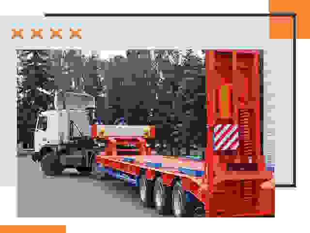 Перевозки на тралах и платформах в Саяногорске